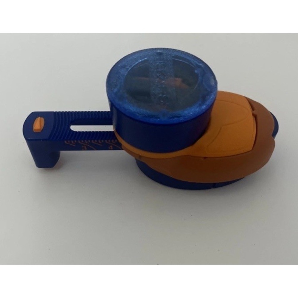 Oval Cutter #9385 Scrapbook Photo Cropping‎ Paper Cuts With Blades Blue & Orange